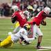 Michigan safety Thomas Gordon attempts to tackle Ohio State wide receiver Corey Brown on Saturday. Daniel Brenner I AnnArbor.com